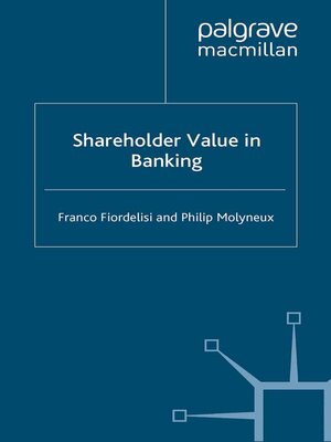 cover image of Shareholder Value in Banking